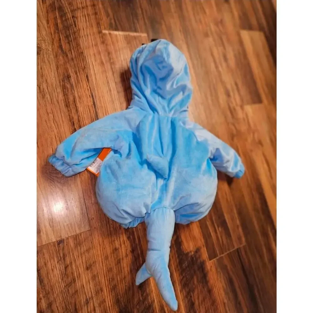 Baby Shark Halloween Costume Plush Hooded Pullover 0-6 Months